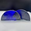 Royal blue moissanite raw material