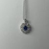 Royal Blue Sapphire Necklace